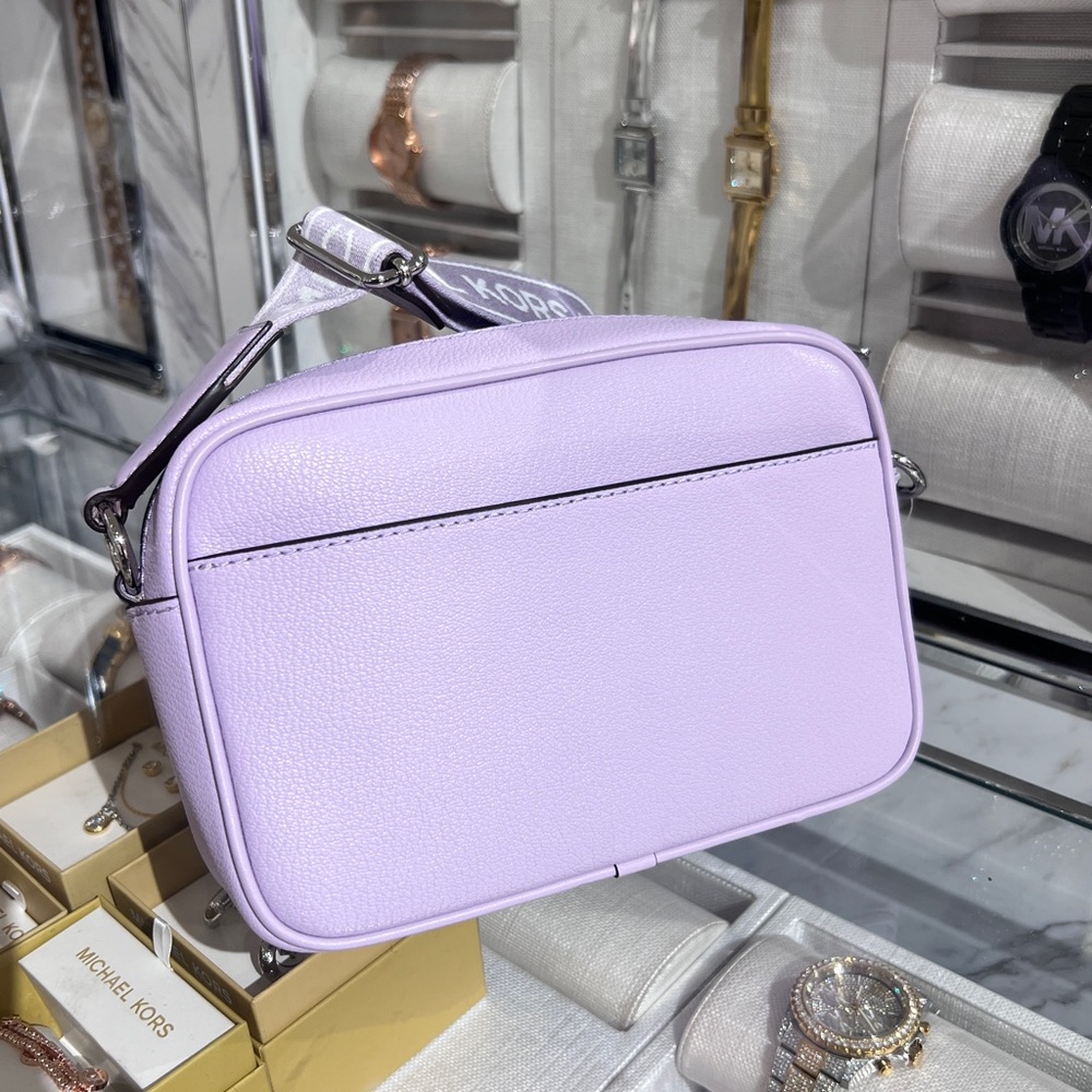 MICHAEL KORSJet Set Leather Medium Crossbody Bag with Case for Apple Airpods Pro - Picture 5 of 12